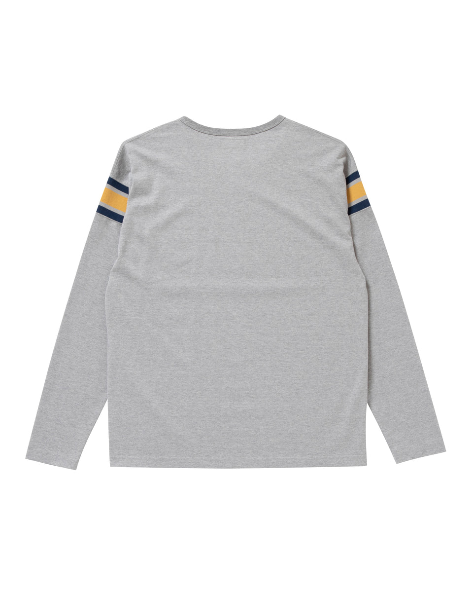 ALL CITY FOOTBALL HEAVY-WEIGHT TEE H.GRAY – BlackEyePatch