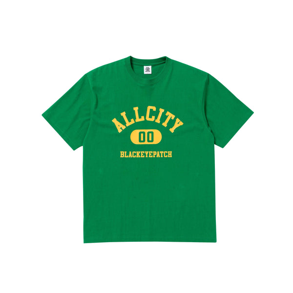 ALL CITY COLLEGE TEE GREEN