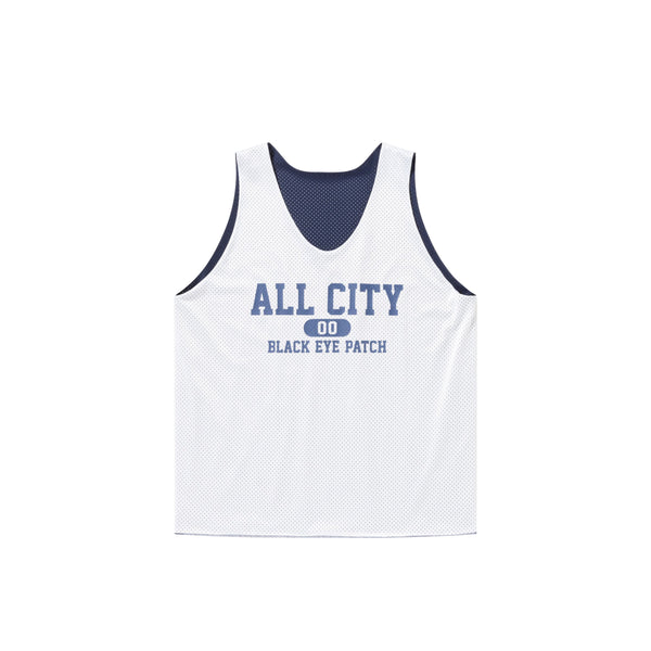 ALL CITY PIRATE REVERSIBLE MESH JERSEY NAVY