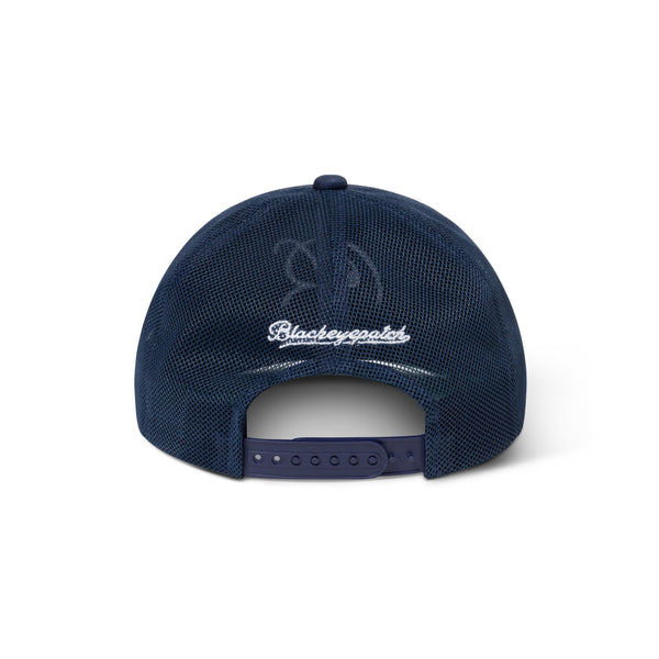 B Emblem Mesh Cap, Navy