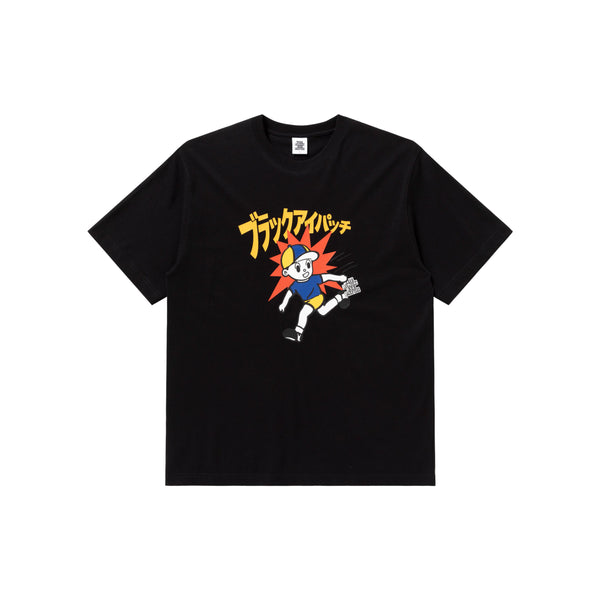 CHILDREN AT PLAY TEE BLACK