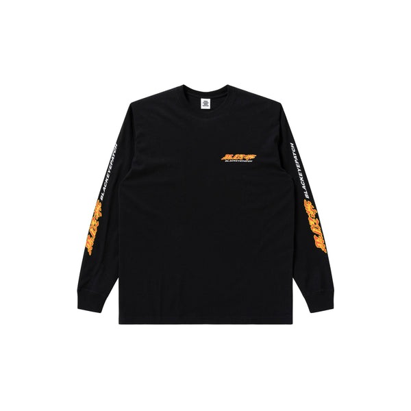 KUROGANTAI LOGO L/S TEE BLACK