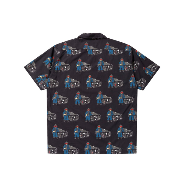 GT BOY S/S SHIRT BLACK