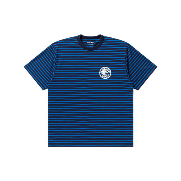 Pirate Logo Striped Tee (Blue)