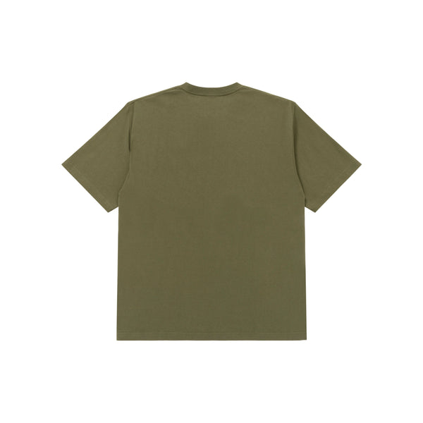 SIZE LABEL TEE OLIVE