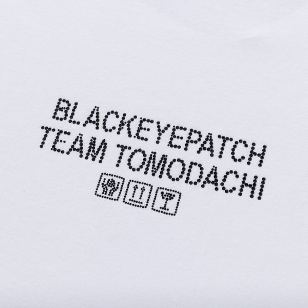 TEAM TOMODACHI HWC RHINESTONE TEE WHITE