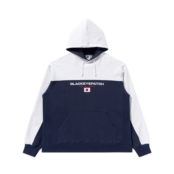 2 TONE JAPAN FLAG HOODIE NAVY