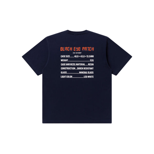 BlackEyePatch x G-SHOCK TEE NAVY