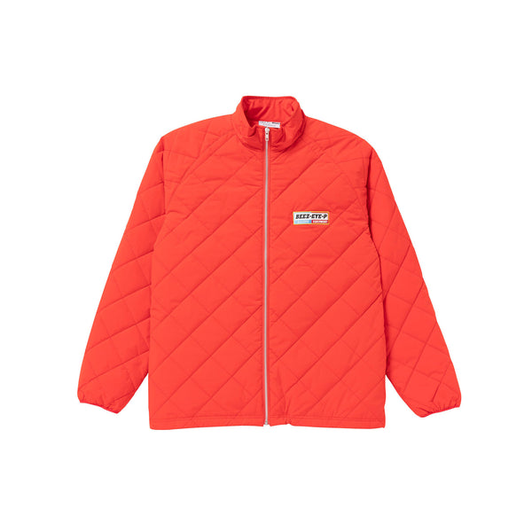 BEEZ-EYE-P All City Equipment Quilted Jacket, Red