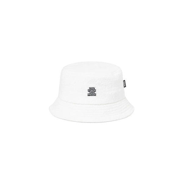 OG LABEL PILE BUCKET HAT WHITE