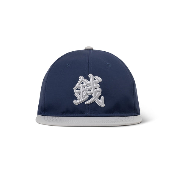 ZENI NYLON 6 PANEL CAP NAVY
