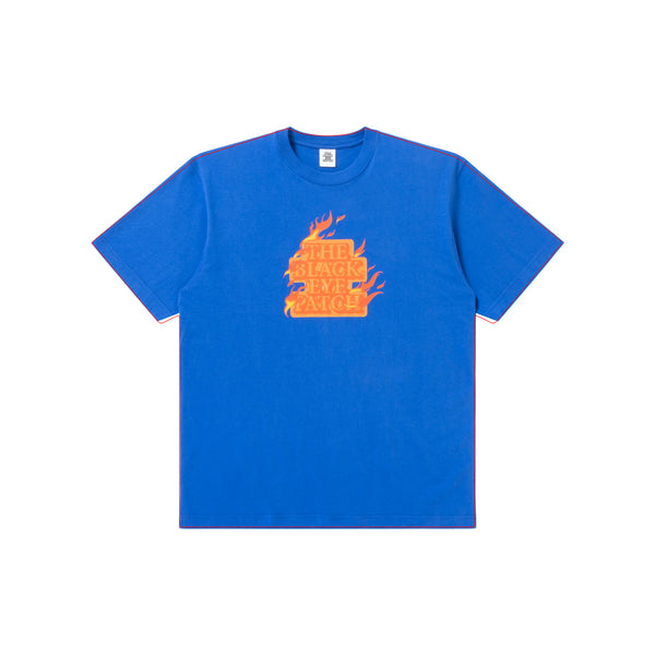 BURNING OG LABEL TEE BLUE