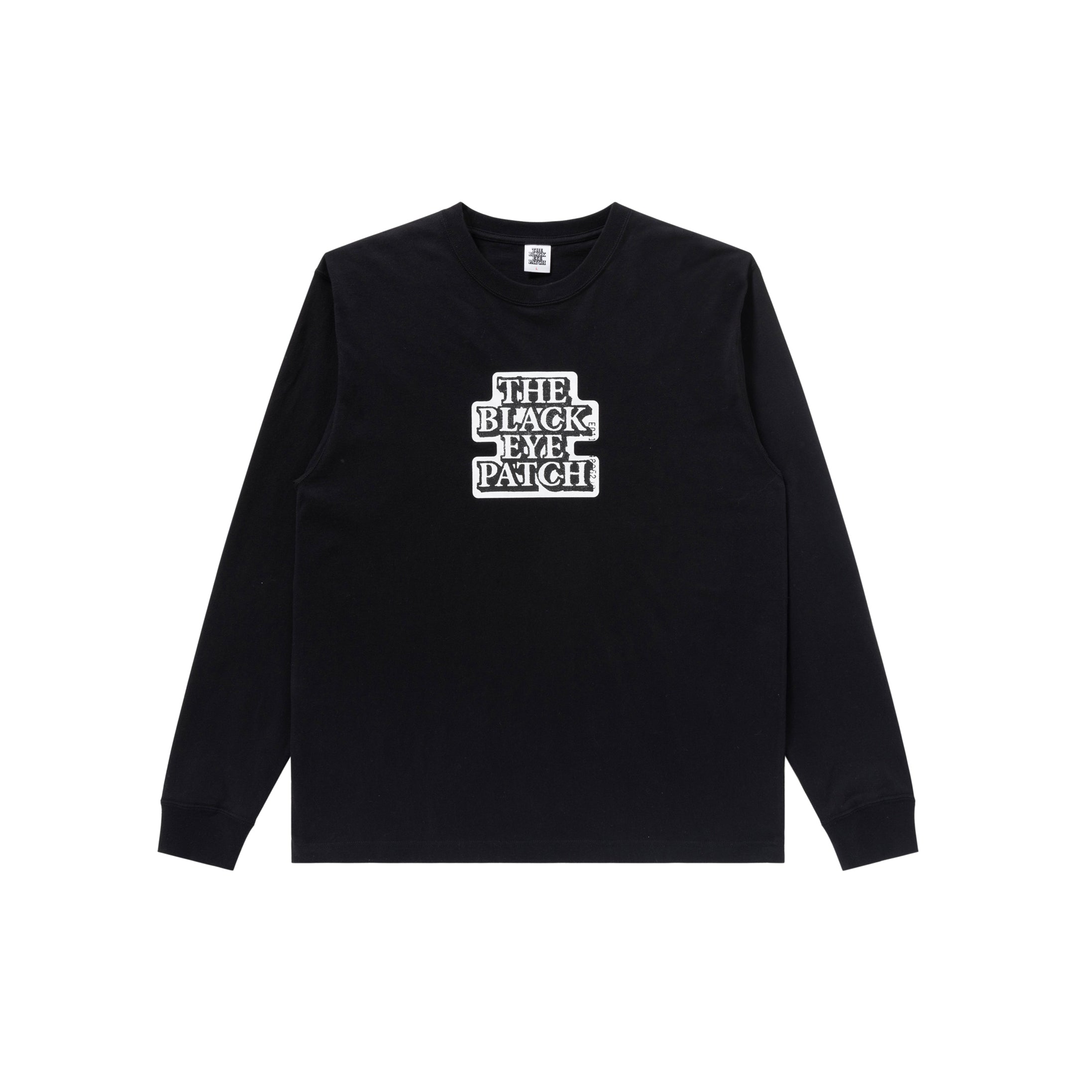 OG LABEL L/S TEE BLACK – BlackEyePatch
