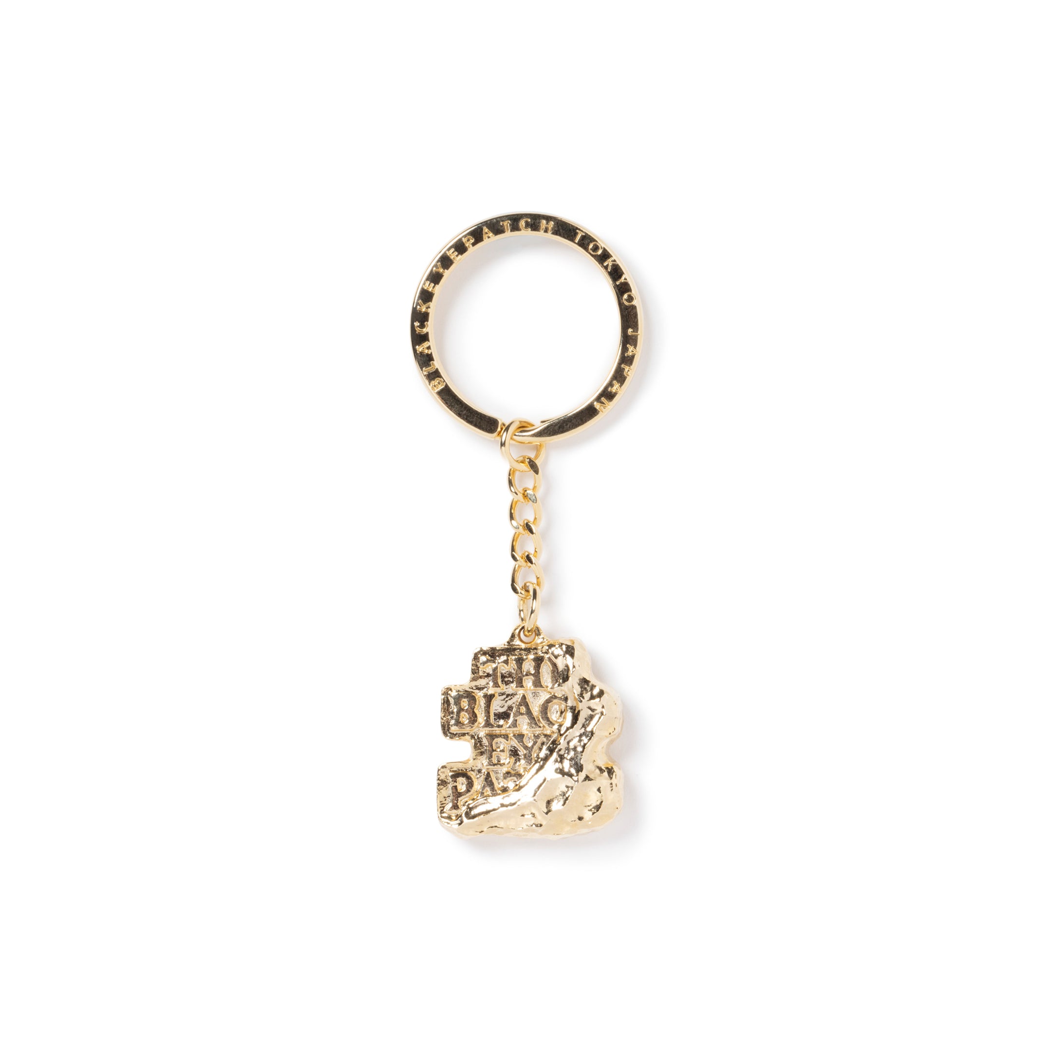 BRICKED OG LABEL KEYCHAIN GOLD – BlackEyePatch