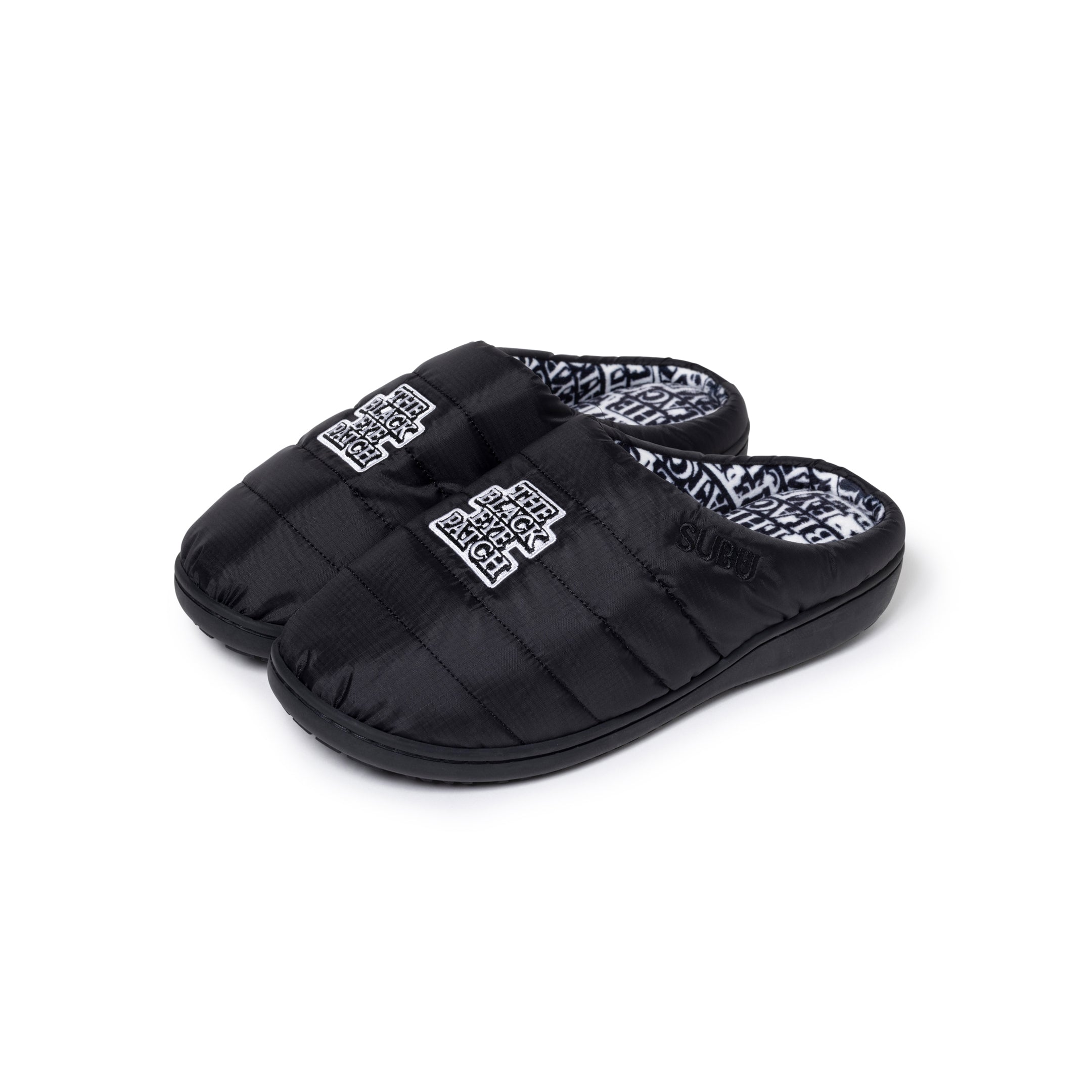 OG LABEL SUBU SANDALS BLACK – BlackEyePatch