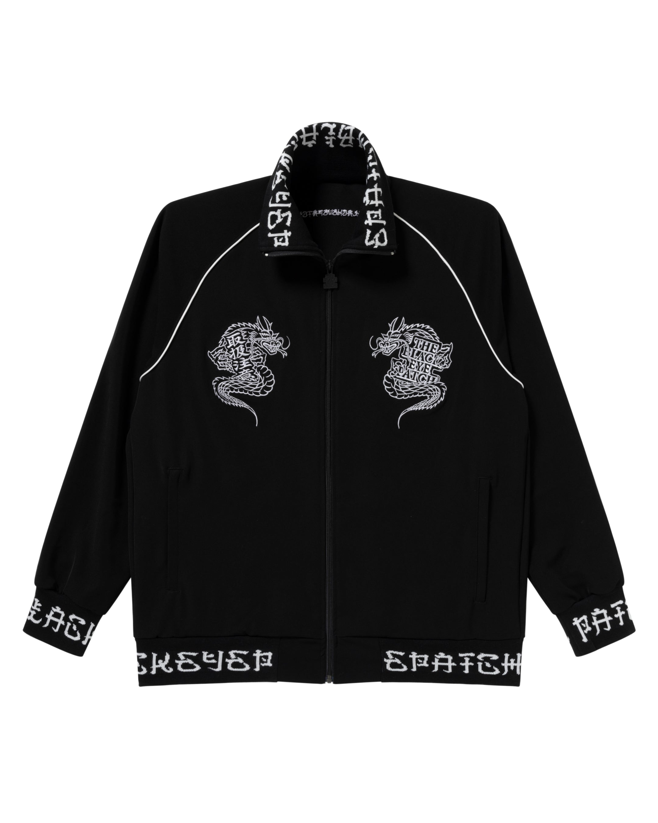 BURNING OG LABEL DUCK JACKET BLACK