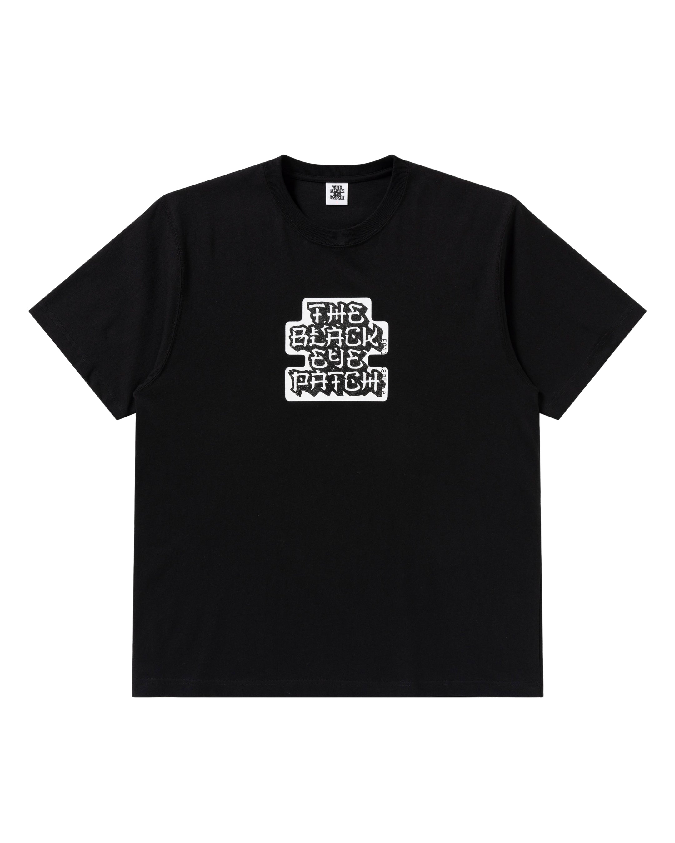 KANJI LABEL TEE BLACK