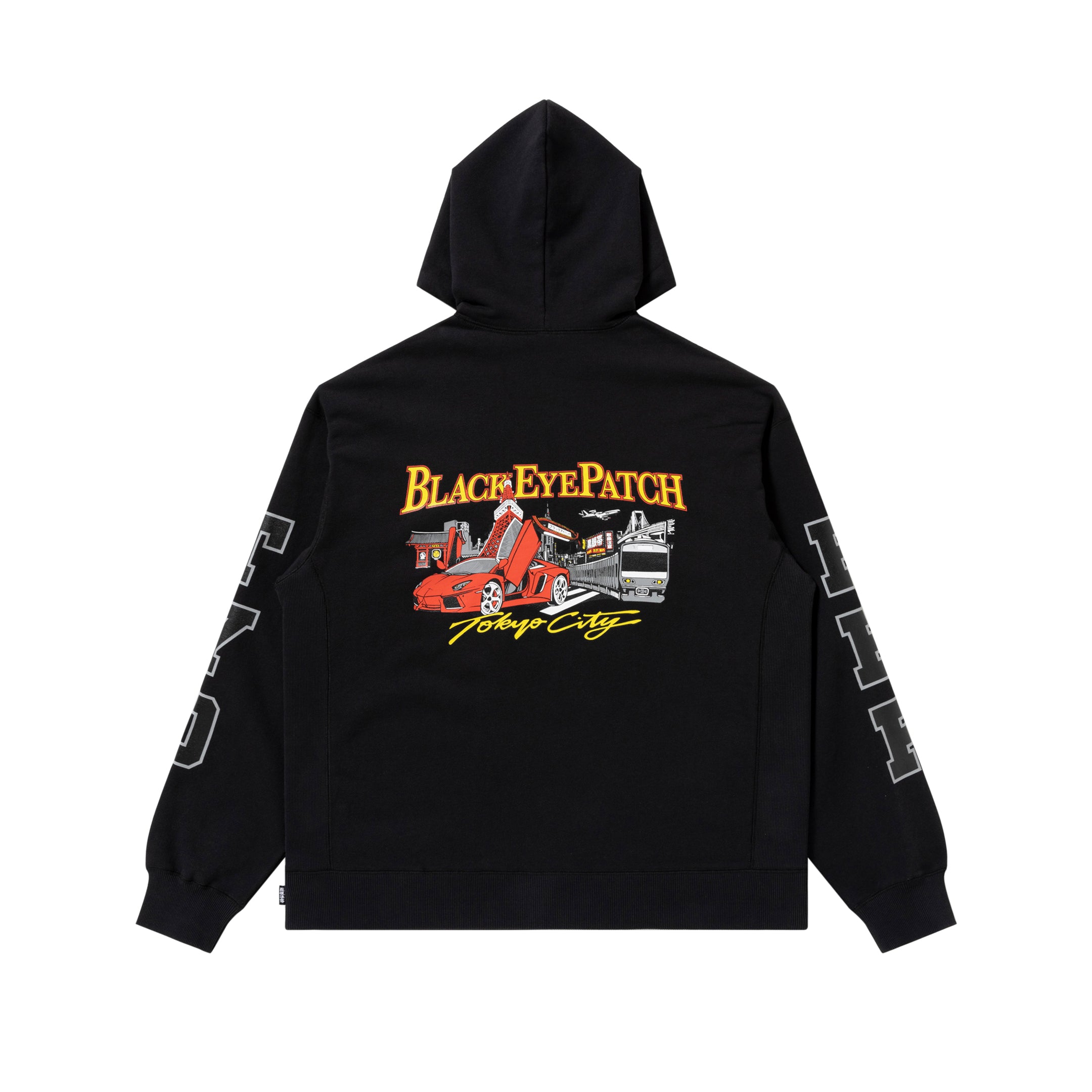 TOKYO SOUVENIR HOODIE BLACK