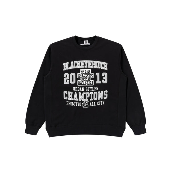 CHAMPIONS CREW SWEAT BLACK