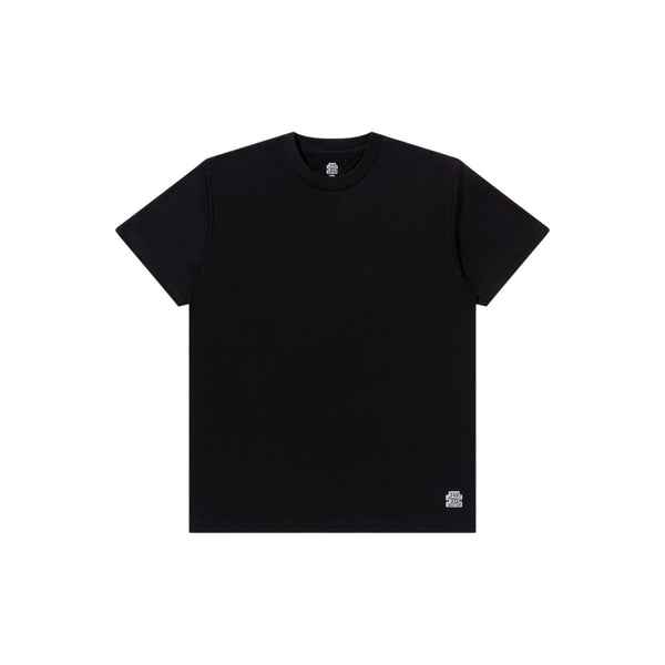 2 PACK CREW NECK TEE BLACK