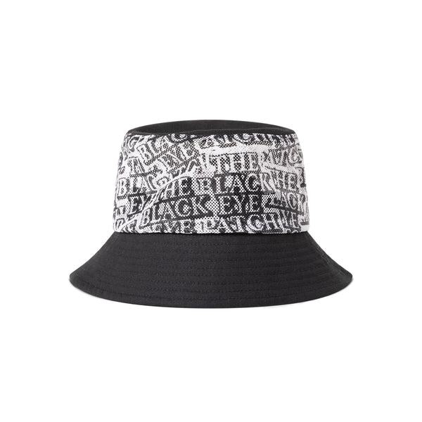 OG LABEL COVERED BUCKET HAT BLACK