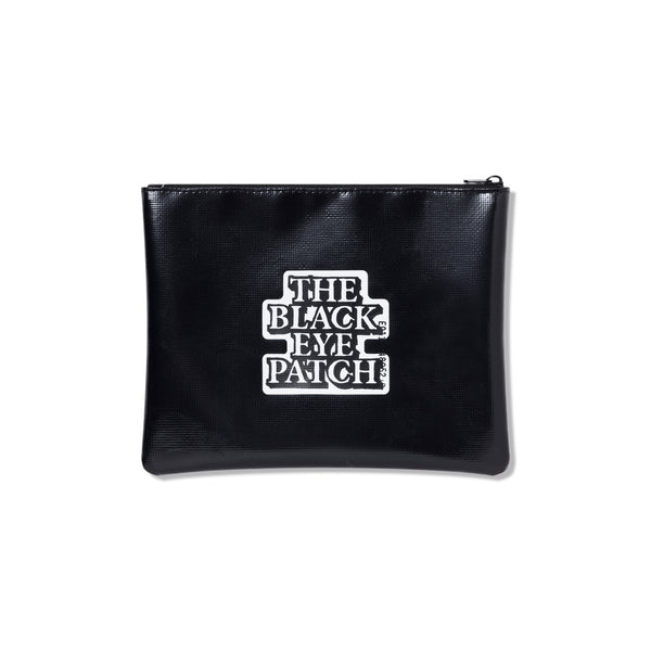 OG LABEL ZIP POUCH BLACK