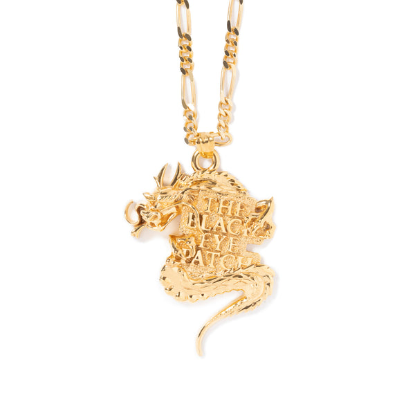 OG DRAGON PENDANT NECKLACE GOLD