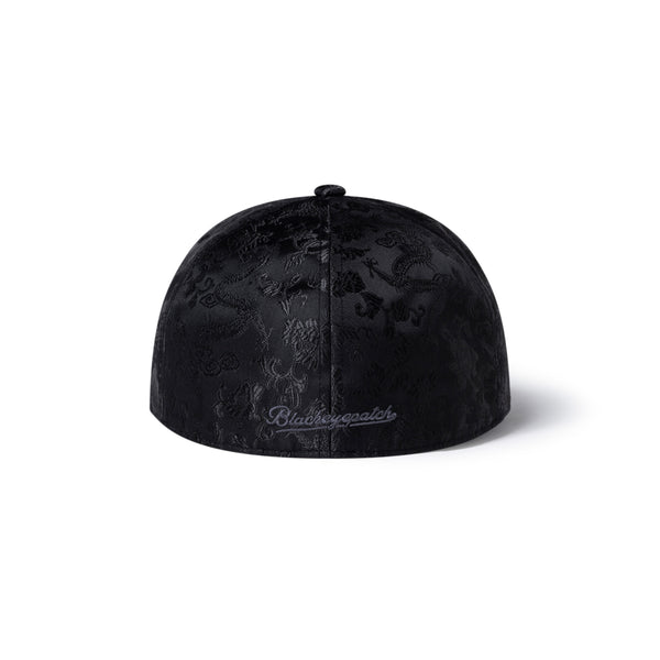 B EMBLEM DRAGON TEXTILE CAP BLACK