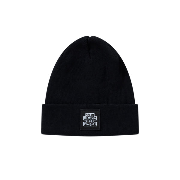 OG LABEL PATCHED BEANIE BLACK