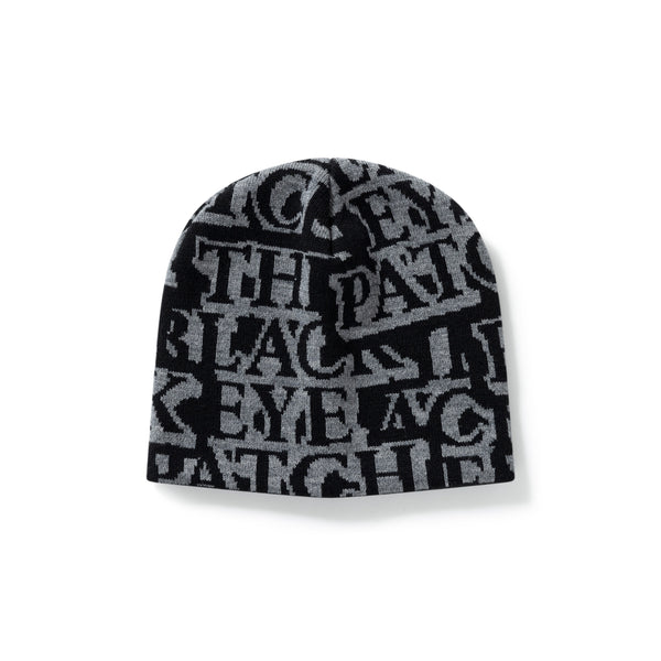 OG LABEL COVERED SINGLE BEANIE BLACK