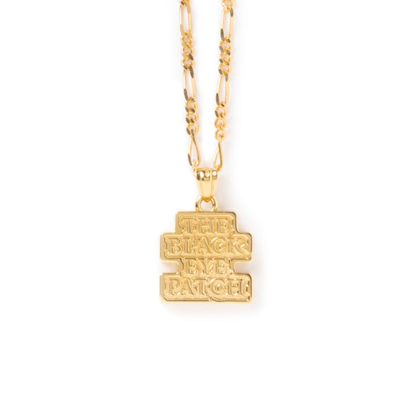 MINI OG LABEL PENDANT NECKLACE GOLD