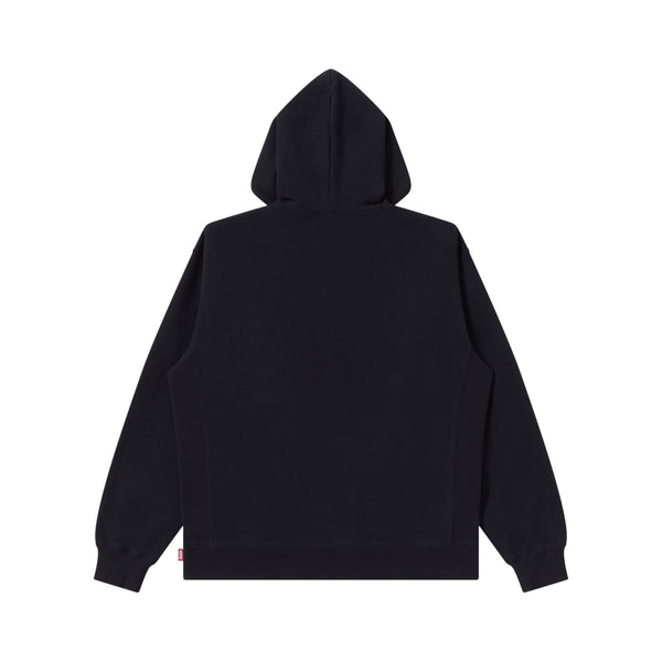 HWC LABEL HOODIE BLACK