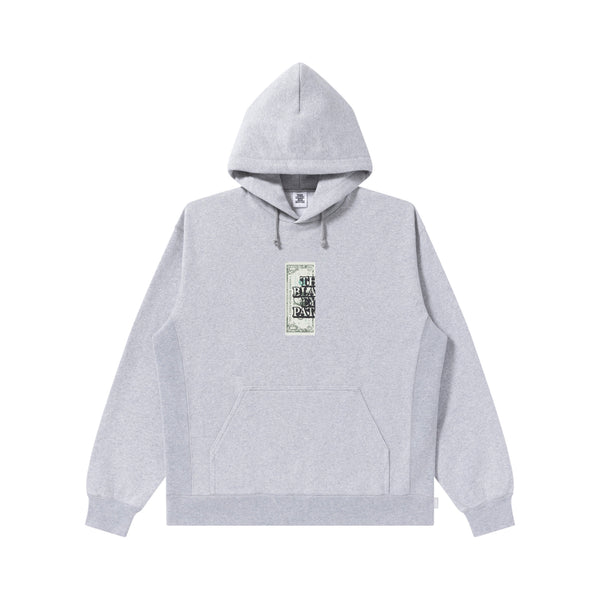 OG DOLLAR BILL HOODIE HEATHER GRAY