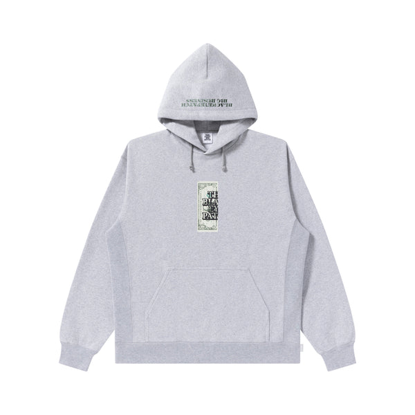 OG DOLLAR BILL HOODIE HEATHER GRAY