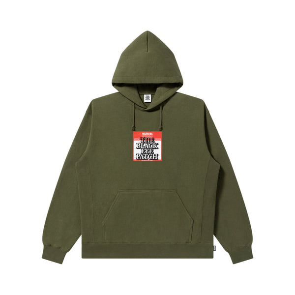 DO NOT REMOVE LABEL HOODIE OLIVE