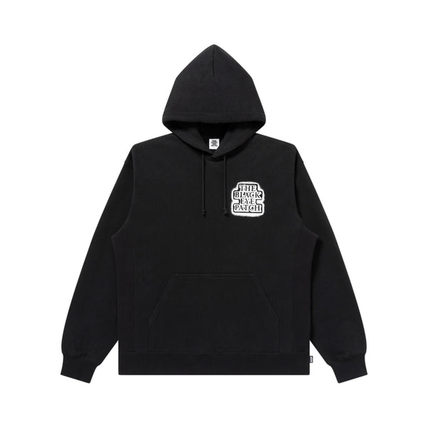 SPRAYED OG LABEL HOODIE BLACK