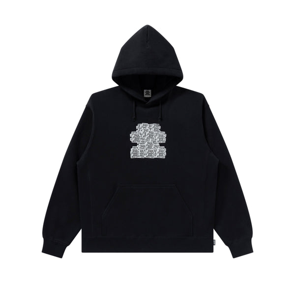 OG LABELS IN SHAPE HOODIE BLACK