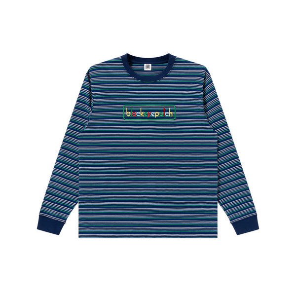 MULTICOLOR LOGO STRIPED L/S TEE