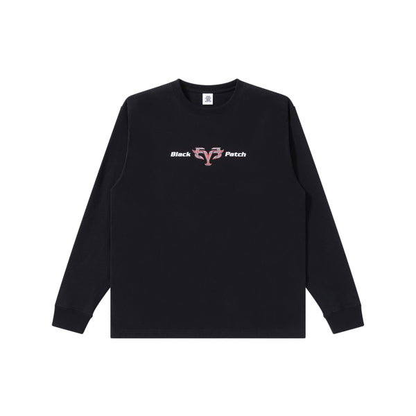 SCORPION EYE LOGO L/S TEE BLACK