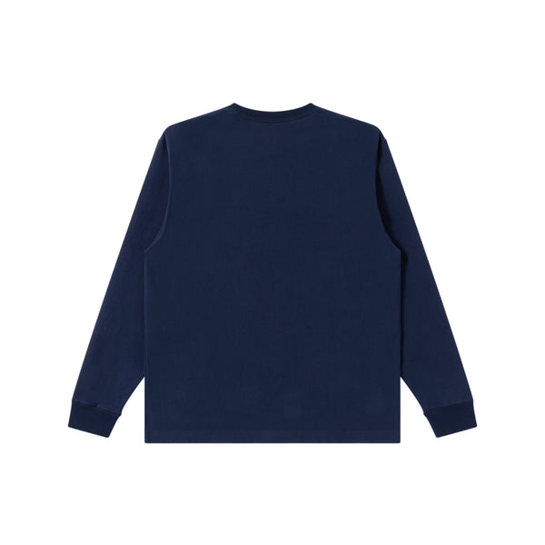 LINCOLN BLACKLETTERS L/S TEE NAVY