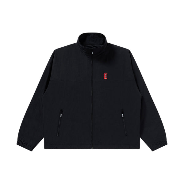 SMALL HWC POLY TRACK JACKET BLACK