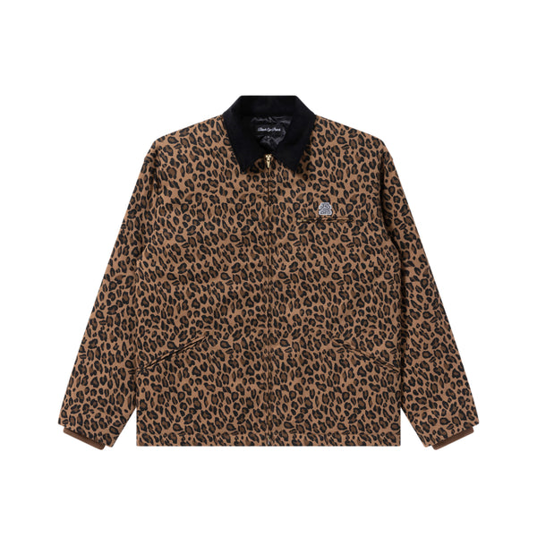 OG LABEL LEOPARD WORK JACKET