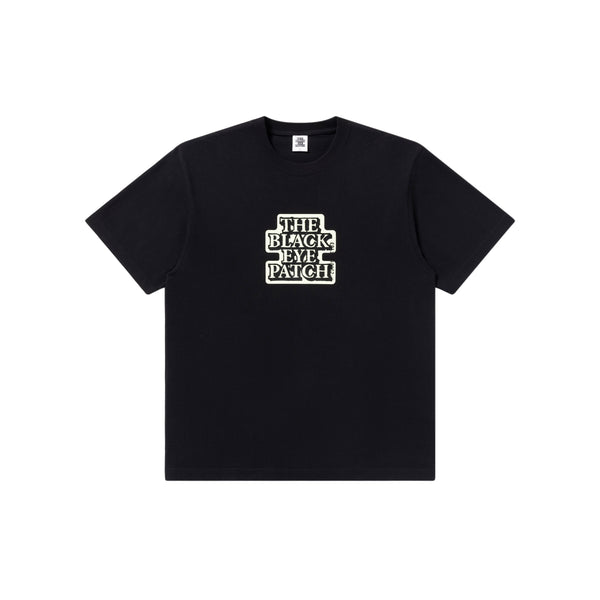 GLOW IN THE DARK OG LABEL TEE BLACK