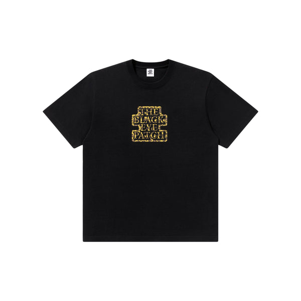 LEOPARD OG LABEL TEE BLACK