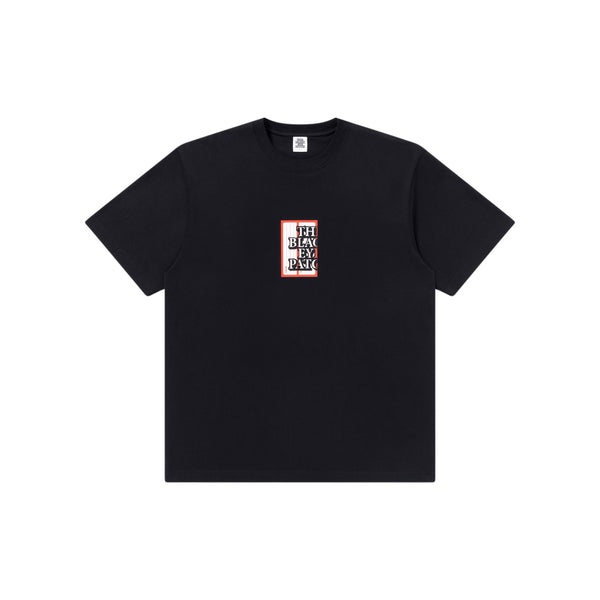 ADDRESS LABEL TEE BLACK