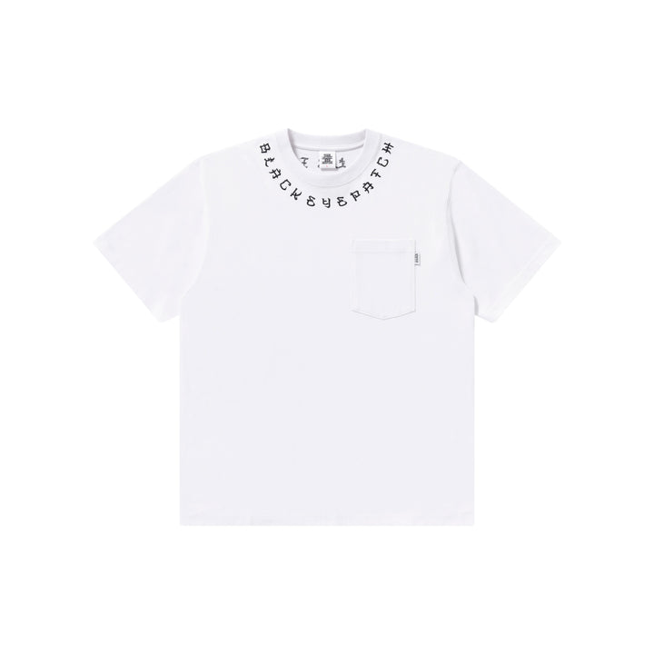 KANJI POCKET TEE WHITE