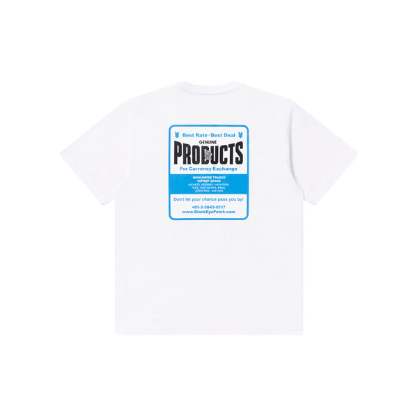 GENUINE PRODUCTS SIGN TEE WHITE