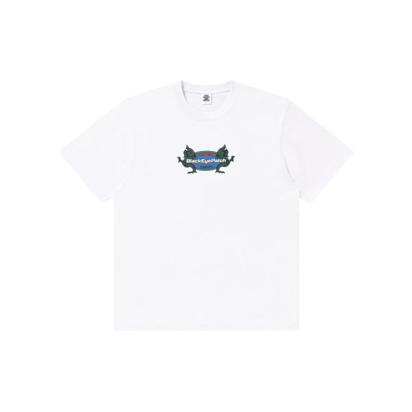 GUARDIAN OVAL LOGO TEE WHITE