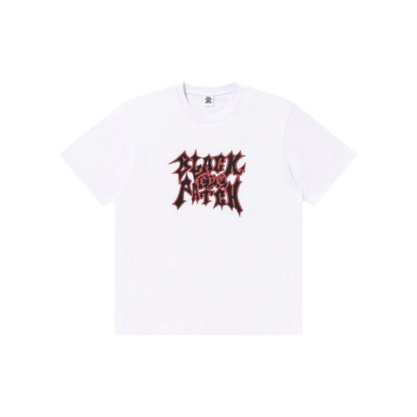 MORBID METAL LOGO TEE WHITE