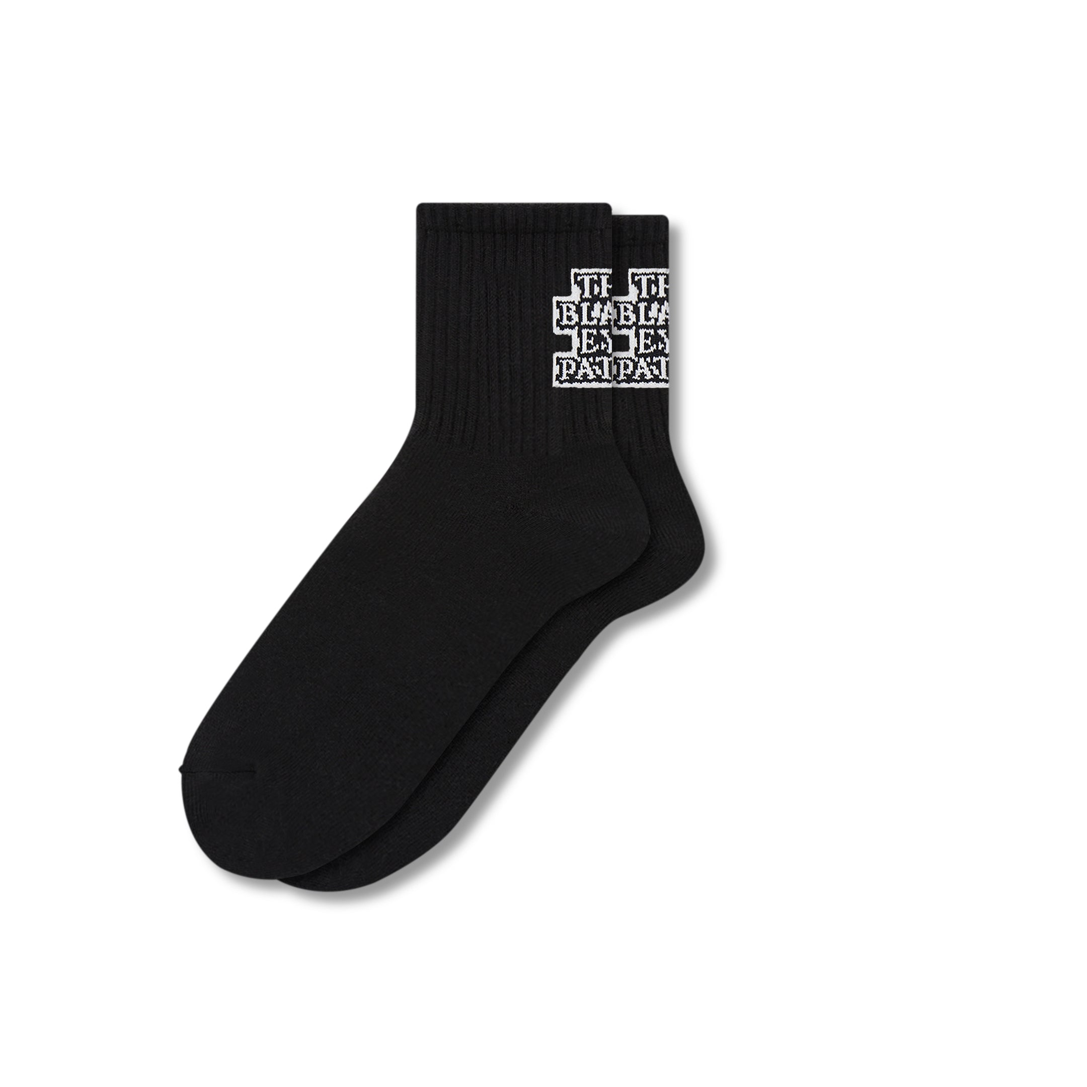 レッグウェア Black eye patch OG LABEL SOCKS BLACK OG LABEL SOCKS BLACK – BlackEyePatch